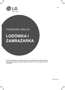 Instrukcja LG GSM860LBAZ Lodówko-zamrażarka
