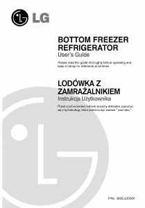 Instrukcja LG GR-F218JTTA Lodówko-zamrażarka