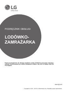 Instrukcja LG GBB60SAGFS Lodówko-zamrażarka