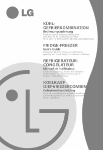 Mode d’emploi LG GC-359SLQ Réfrigérateur combiné