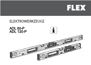 Használati útmutató Flex ADL 120-P Vízmérce