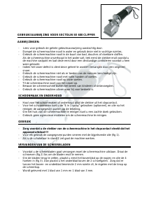 Handleiding Sectolin SE-600 Dierentondeuse