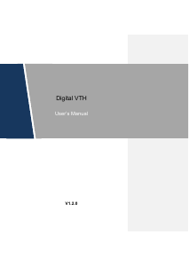 Handleiding Dahua KTW01 Intercomsysteem