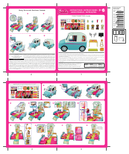 Bruksanvisning Mattel FCH71 Barbie Ultimate Puppy Mobile