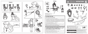 Manual Mattel K8079 Barbie My Size Throne