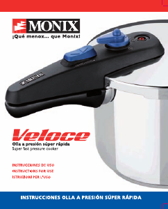 Manual Monix Veloce Pressure Cooker