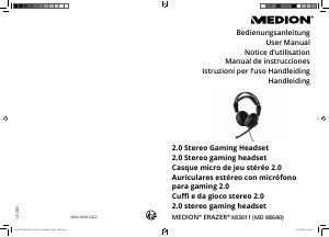 Handleiding Medion Erazer Mage P10 (MD 88640) Headset