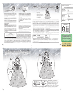 Handleiding Mattel BLP23 Barbie and The Secret Door Princess Alexa