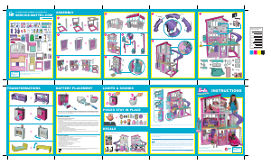 Instrukcja Mattel FHY74 Barbie Dreamhouse