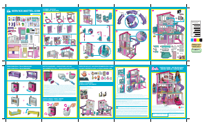 Käyttöohje Mattel GNH53 Barbie Dreamhouse