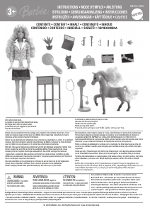 Handleiding Mattel N8412 Barbie I Can Be… Pet Vet