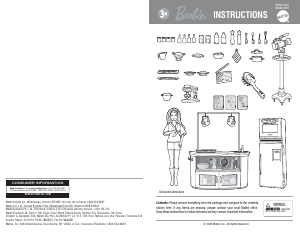Handleiding Mattel R5688 Barbie I Can Be… TV Chef