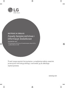 Instrukcja LG 43UJ6517 Telewizor LED