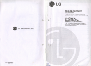 Bruksanvisning LG GC-359SVQ Kyl-frys