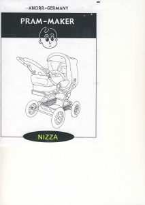 Handleiding Knorr-baby Nizza Kinderwagen