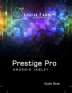 Handleiding Visual Land Prestige Pro Tablet
