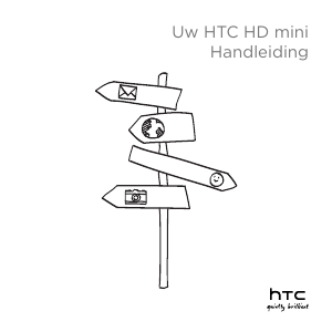 Handleiding HTC HD Mini Mobiele telefoon