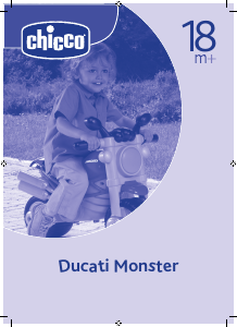 Mode d’emploi Chicco Ducati Monster