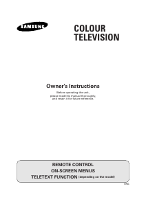 Handleiding Samsung CS-21M6N Televisie