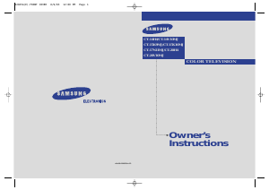 Bruksanvisning Samsung CT-14F10N TV