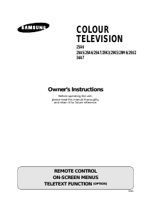 Handleiding Samsung CS-29M6HP Televisie