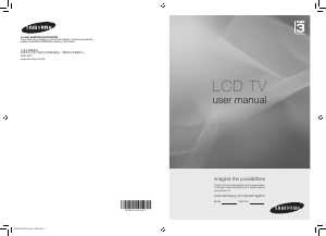 Bruksanvisning Samsung LA22A350C1 LCD TV