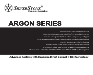 Bedienungsanleitung SilverStone AR07 CPU Kühler