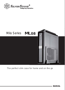 Manual de uso SilverStone ML08 Caja PC