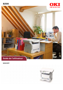 Mode d’emploi OKI B2500 MFP Imprimante multifonction