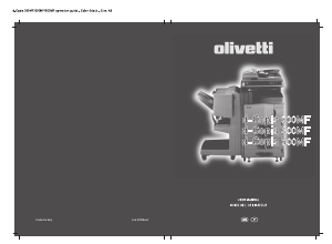 Mode d’emploi Olivetti d-COPIA 400MF Imprimante multifonction