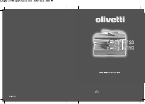 Mode d’emploi Olivetti d-COPIA 150 Imprimante multifonction