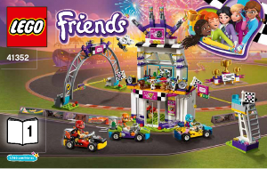 Käyttöohje Lego set 41352 Friends Suuri kisapäivä