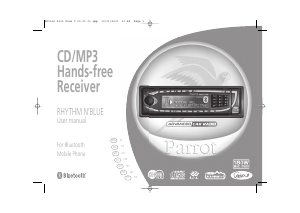 Mode d’emploi Parrot Rhythm nBlue Autoradio