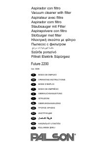 Manuale Palson 30486 Future 2200 Aspirapolvere