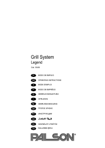 Manual Palson 30455 Legend Contact Grill