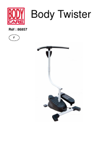 Mode d’emploi Care Fitness Body Twister Stepper