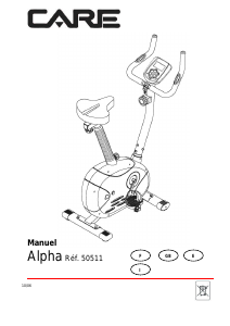 Manual Care Fitness Alpha Exercise Bike