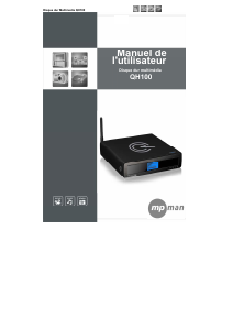 Mode d’emploi Mpman QH100 Lecteur multimédia