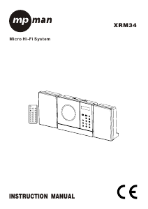Manual Mpman XRM-34 Aparelho de som