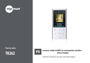 Mode d’emploi Mpman TK-262 Lecteur Mp3