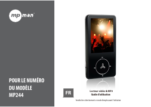 Mode d’emploi Mpman MP-244 Lecteur Mp3