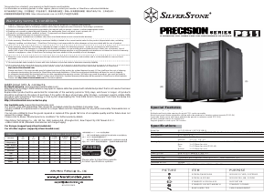 説明書 SilverStone PS11 PCケース