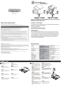 Manual de uso SilverStone AR09-115XP Enfriador de CPU