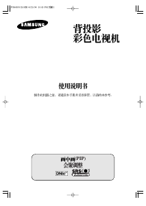 说明书 三星 SP-43T9HE 电视