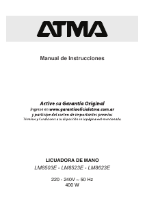 Manual de uso Atma LM8523E Batidora de mano