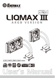 说明书 Enermax Liqmax III ARGB CPU散热器