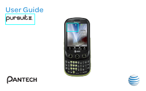 Bruksanvisning Pantech Pursuit II (AT&T) Mobiltelefon
