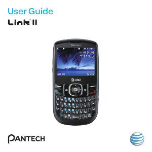Bruksanvisning Pantech Link II (AT&T) Mobiltelefon