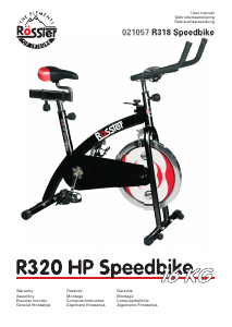 Manual Rössler R320 HP Exercise Bike