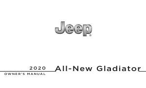 Handleiding Jeep Gladiator (2020)
